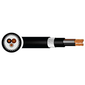6943X BS5467 SWA PVC XLPE Armoured Cable 3 Core 4mm² Harmonised