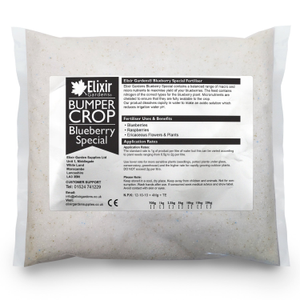 Bumper Crop Blueberry Special Fertiliser &amp; Plant Food (12-10-10+4%Mg) - Polythene Bag, 2.5kg