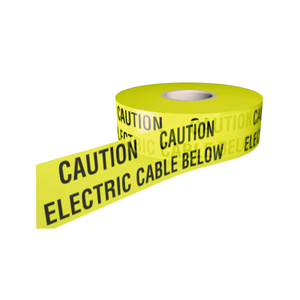 Superlec HEPELECT Non-Dectable Marker / Caution Electric Cable Below Tape 150mm x 365mtr