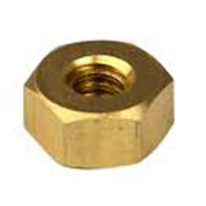 M8 Hexagon Brass Full Nut