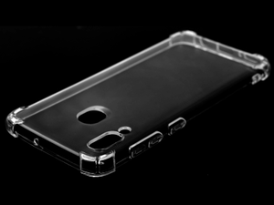 Gel Case with Bumper Edges for Samsung Galaxy A20 - Clear