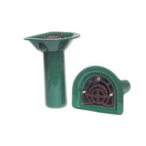 Caroflow 50mm Aluminium Kompact Balcony Outlet