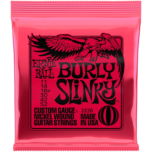 Ernie Ball Burly Slinky Nickel Wound Electric Guitar Strings (11-52)