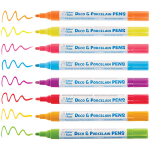 Neonfarbene Deco Stifte