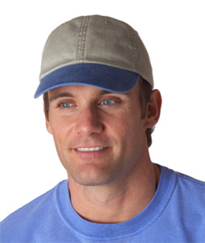 Adams Lp103-two-tone Stone Optimum Cap Stone/Black Wholesale Custom Printing & Embroidery