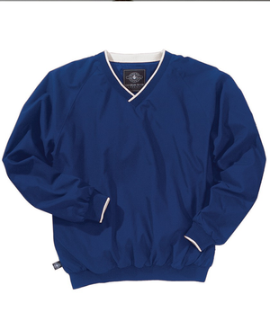 Charles River 9944 Men's Legend Windshirt Royal/White Wholesale Custom Printing & Embroidery