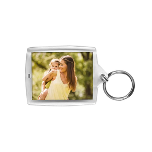 Photo Rectangle Keyring