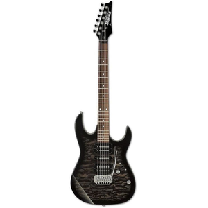 Ibanez GRX70QA TKS Electric Guitar (Transparent Black Sunburst)