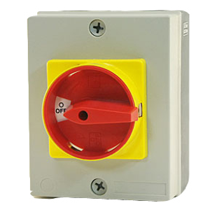 Europa LB204P 20A 4 Pole Rotary Isolator