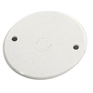 PVC Box Lid Round White