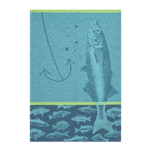 Tea Towel - Poissons Bleu