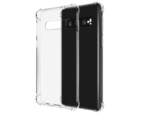 Gel Case with Bumper Edges for Samsung Galaxy S10 5G - Clear