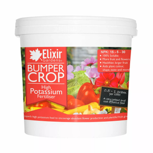Bumper Crop High Potassium Fertiliser (15-5-30+Mg) - Re-Sealable Tub, 1kg