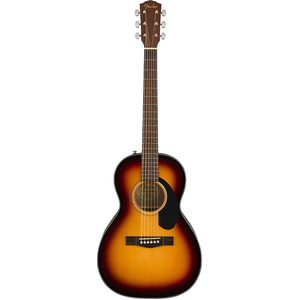 Fender CP-60S Parlour Size Acoustic Guitar Walnut Fingerboard (Sunburst)