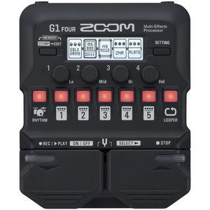 Zoom G1 FOUR Guitar Multi-Effects Pedal