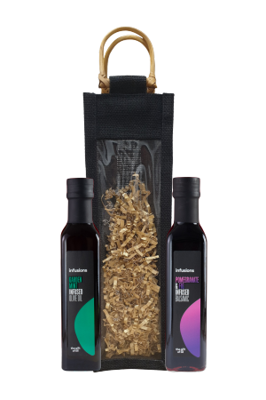 250ml Mint Oil +250ml Pomegranate & Fig Balsamic(medium gift bag)