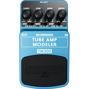 Behringer TM300 Ultimate Tube Amp Modeling Effects Pedal