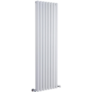 Milano Aruba - Vertical Designer Radiator - Double Panel - 1780mm x 472mm - White