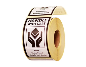 Handle With Care Labels - 500 Labels