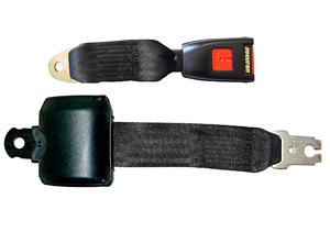 Retractable Lap Belt for front middle seat as well as additional rear seats such as bench seats and individual rear seats