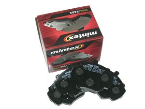 Rear brake pads - no sensor wires - Def 90, Disco 1, Range Rover Classic - Mintex