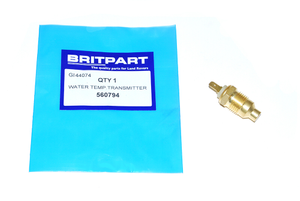 Water Temp. Sender - Series 4cyl Petrol and Diesel and RR to 1985 with 120 degree gauge - 560794