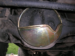 Rover Axle Diff Guard