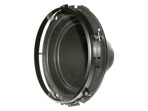 Light Mounting Kit - Single - complete with black ring and fixing screws
