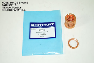 Sump drain plug sealing washer - 200TDI
