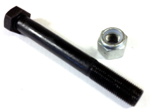 Shackle pin and nut-front of front/rear