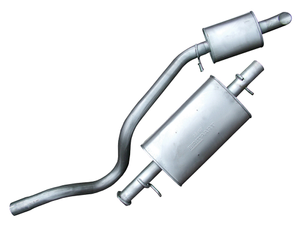 Centre and Rear Silencer Assembly - 300TDI (except Japan)