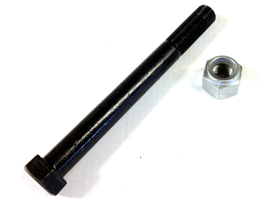 Shackle pin and nut-rear of front