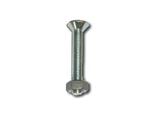 Hinge to Door Bolt and Nut