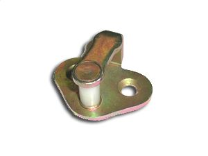 Front door striker (push button type)
