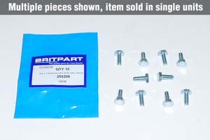 Bolt 1/4Unfx5/8 Hex Head Zinc