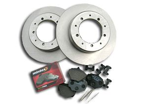 Rear Discs and Pads Kit - Disco 1