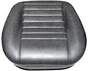 Grey vinyl outer seat base