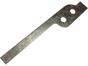 Galvanized Rear Corner Post LH