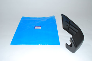 Rear Bumper overrider - black wraparound - LH