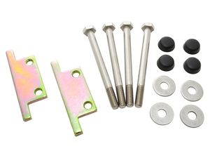 Bumper Fixing Plates Kit (Stainless steel bolts)