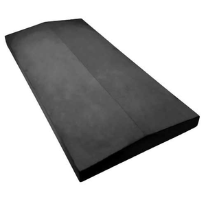Castle Composites Twice Weathered Dark Grey Coping Stone 300x600mm