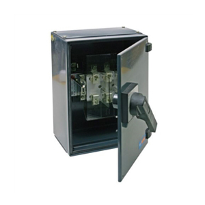 CED SF100 100amp TPN Switch Fuse Grey Steel enclosure 500volt