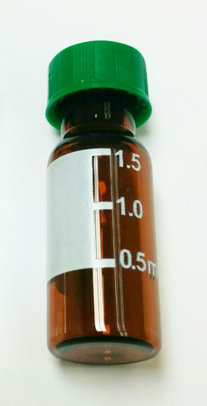 Cannavials  2mL Amber Autosampler Vials, 1000/CS - CAPS NOT INCLUDED