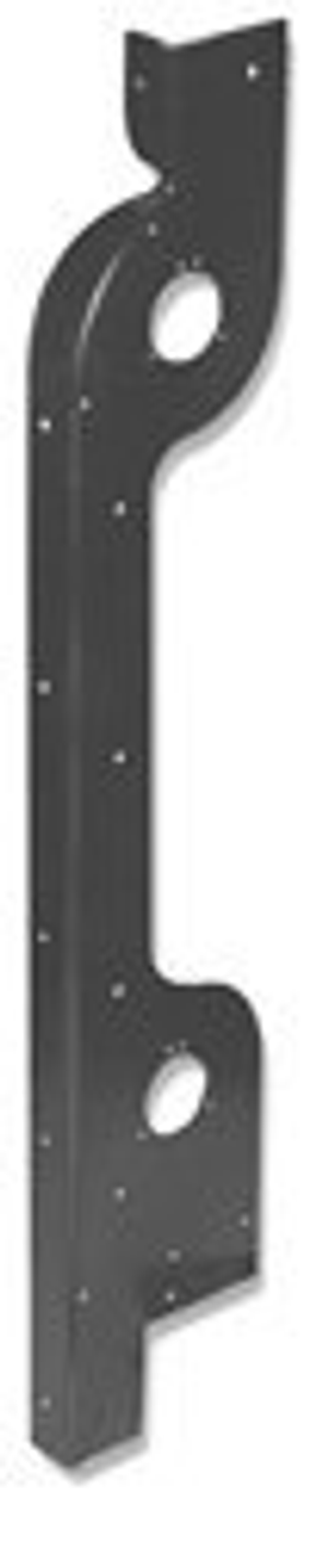 Rear corner post/flashing - black - LH - to LA939975