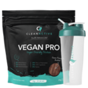 Clean Active Vegan Pro (1kg / 33 Serves Salted Caramel)
