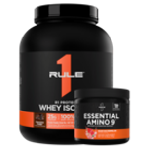 Rule 1 R1 Protein Whey Isolate (900g / 30 Serves Chocolate Fudge)
