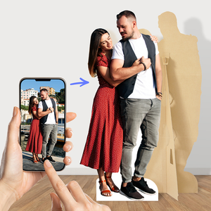 Personalised Cardboard Cutouts - Double