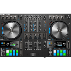 Native Instruments Traktor Kontrol S4 MK3 DJ Controller with Motorised Platters + Traktor Pro 4 Full Version