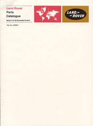 Land Rover Series 2/2A(early) Official Parts Book