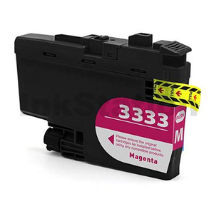 Compatible Brother LC-3333M High Yield Magenta Ink Cartridge - 1,500 pages
